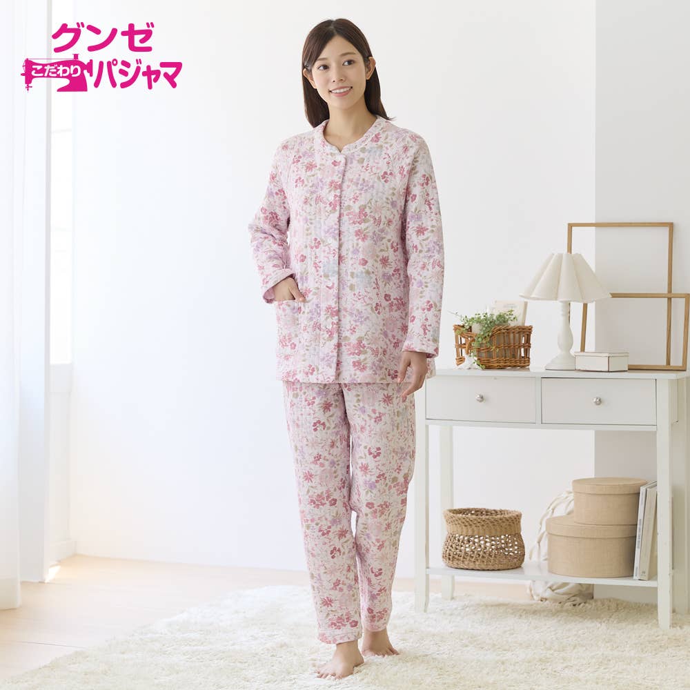 極暖 パジャマ ウルトラバルキー 長袖長パンツ【送料無料】